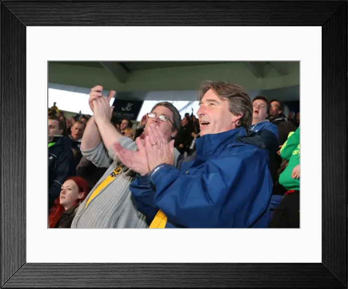 Framed Print : Brighton & Hove Albion at Leicester City (Away): April 8, 2014