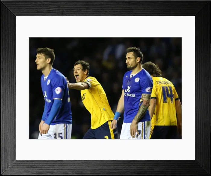 Framed Print : Brighton & Hove Albion at Leicester City (Away Game), 08 / 04 / 14 Framed Print : Brighton & Hove Albion at Leicester City (Away Game), 08 / 04 / 14