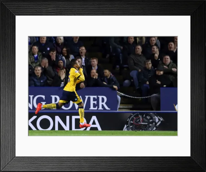 Framed Print : Brighton & Hove Albion at Leicester City (2013-14 Away Game) Framed Print : Brighton & Hove Albion at Leicester City (2013-14 Away Game)