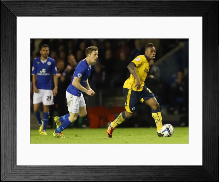 Framed Print : Brighton & Hove Albion 2013-14 Away Game: Leicester City (08 / 04 / 14) Framed Print : Brighton & Hove Albion 2013-14 Away Game: Leicester City (08 / 04 / 14)
