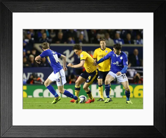 Framed Print : Brighton & Hove Albion at Leicester City (Away Game), April 8, 2014 Framed Print : Brighton & Hove Albion at Leicester City (Away Game), April 8, 2014