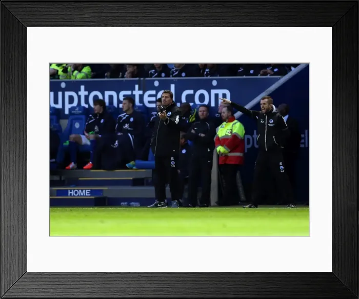 Framed Print : Brighton & Hove Albion at Leicester City (Away), 08 / 04 / 14 Framed Print : Brighton & Hove Albion at Leicester City (Away), 08 / 04 / 14
