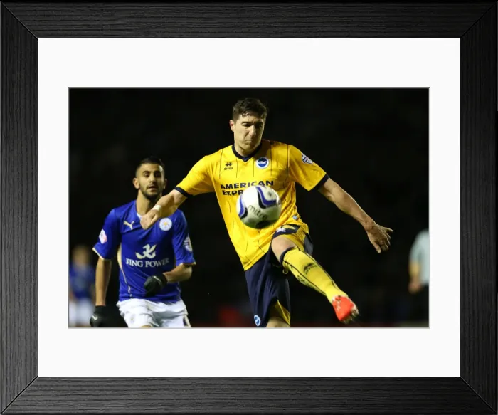 Framed Print : Brighton & Hove Albion at Leicester City (Away Game), 08 / 04 / 14 Framed Print : Brighton & Hove Albion at Leicester City (Away Game), 08 / 04 / 14