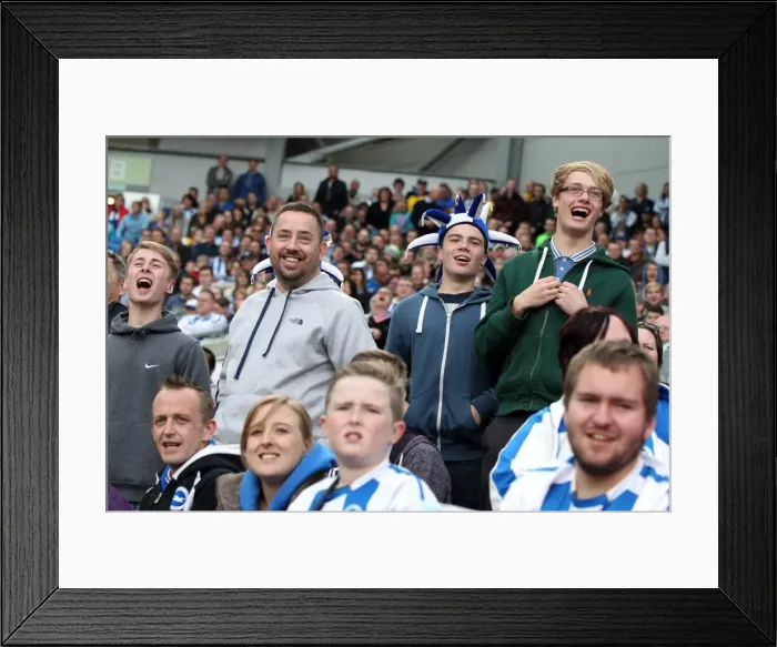 Framed Print : Brighton & Hove Albion vs Charlton Athletic (12 / 04 / 14) - 2013-14 Home Games Framed Print : Brighton & Hove Albion vs Charlton Athletic (12 / 04 / 14) - 2013-14 Home Games