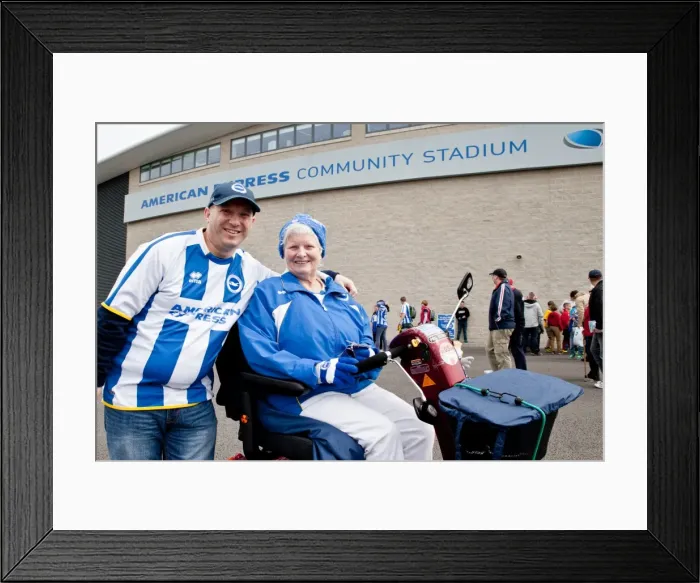 Framed Print : Brighton & Hove Albion vs Charlton Athletic (12 / 04 / 14): A Home Game from the 2013-14 Season Framed Print : Brighton & Hove Albion vs Charlton Athletic (12 / 04 / 14): A Home Game from the 2013-14 Season