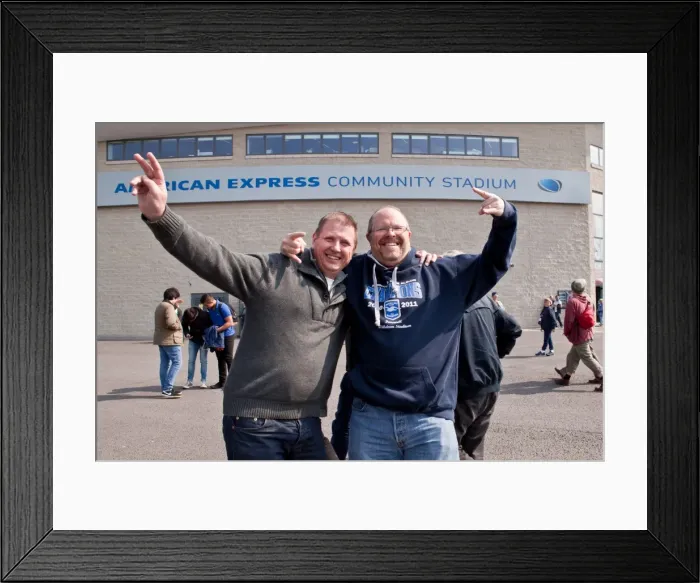 Framed Print : Brighton & Hove Albion vs. Blackpool: A Home Game from the 2013-14 Season (21 / 04 / 14) Framed Print : Brighton & Hove Albion vs. Blackpool: A Home Game from the 2013-14 Season (21 / 04 / 14)