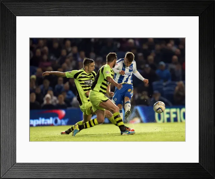Framed Print : Brighton & Hove Albion vs. Yeovil Town: 2013-14 Season Home Game (25APR14) Framed Print : Brighton & Hove Albion vs. Yeovil Town: 2013-14 Season Home Game (25APR14)