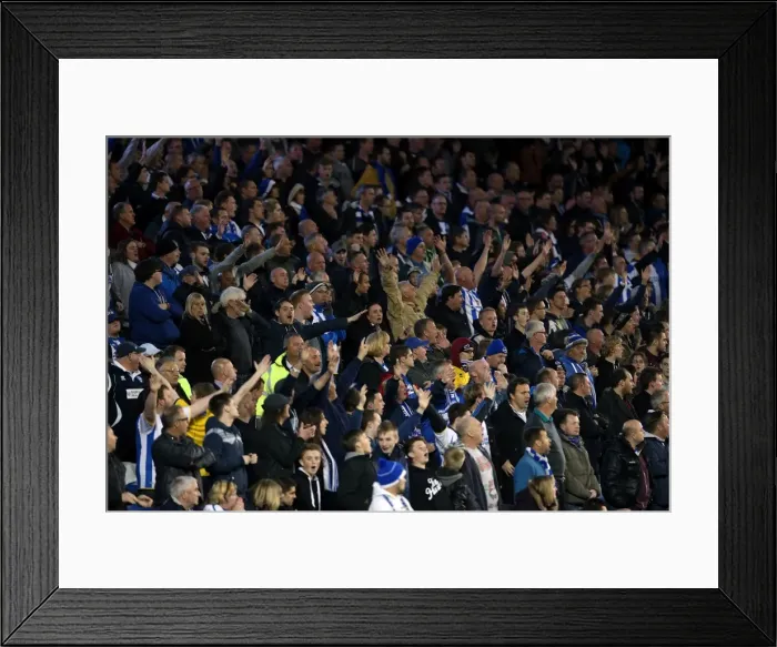 Framed Print : Brighton & Hove Albion vs. Yeovil Town: 25 April 2014 (Season 2013-14 Home Game) Framed Print : Brighton & Hove Albion vs. Yeovil Town: 25 April 2014 (Season 2013-14 Home Game)