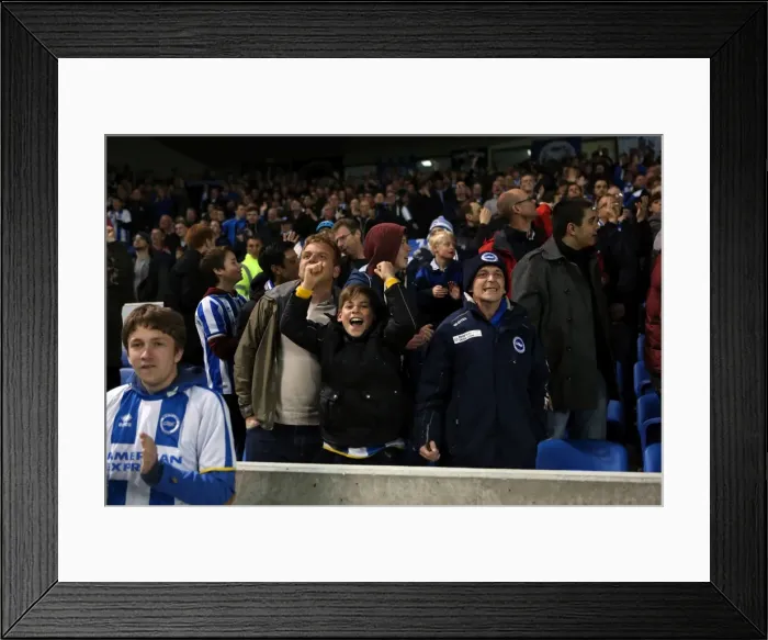 Framed Print : Brighton & Hove Albion vs. Yeovil Town: 2013-14 Season Home Game (25APR14) Framed Print : Brighton & Hove Albion vs. Yeovil Town: 2013-14 Season Home Game (25APR14)