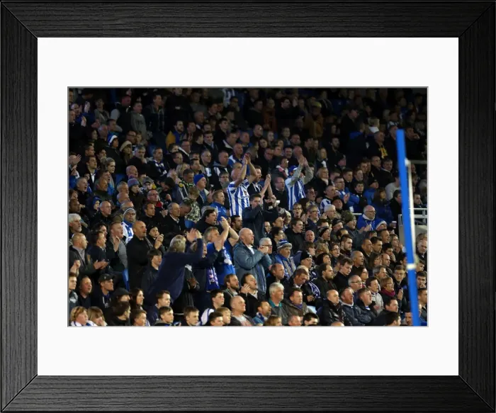 Framed Print : Brighton & Hove Albion vs. Yeovil Town: 25 April 2014 (The Seagulls Home Game Against Yeovil Town) Framed Print : Brighton & Hove Albion vs. Yeovil Town: 25 April 2014 (The Seagulls Home Game Against Yeovil Town)
