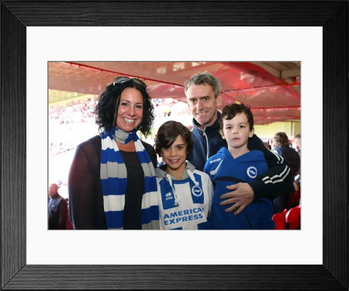 Framed Print : Brighton & Hove Albion's Away Victory at Nottingham Forest (03MAY14) Framed Print : Brighton & Hove Albion's Away Victory at Nottingham Forest (03MAY14)
