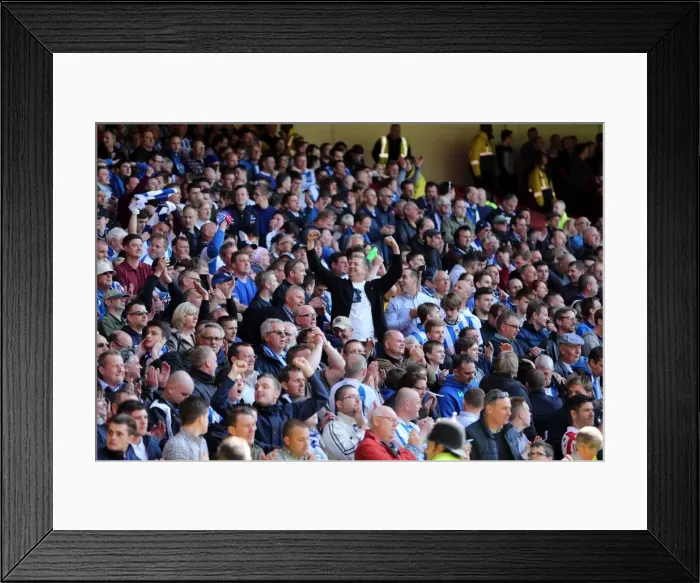Framed Print : Brighton & Hove Albion vs. Nottingham Forest: 2013-14 Away Game (03MAY14)