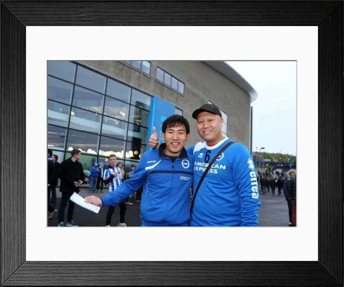 Framed Print : Brighton & Hove Albion vs. Derby County: 2013-14 Season Home Game (8 May) Framed Print : Brighton & Hove Albion vs. Derby County: 2013-14 Season Home Game (8 May)