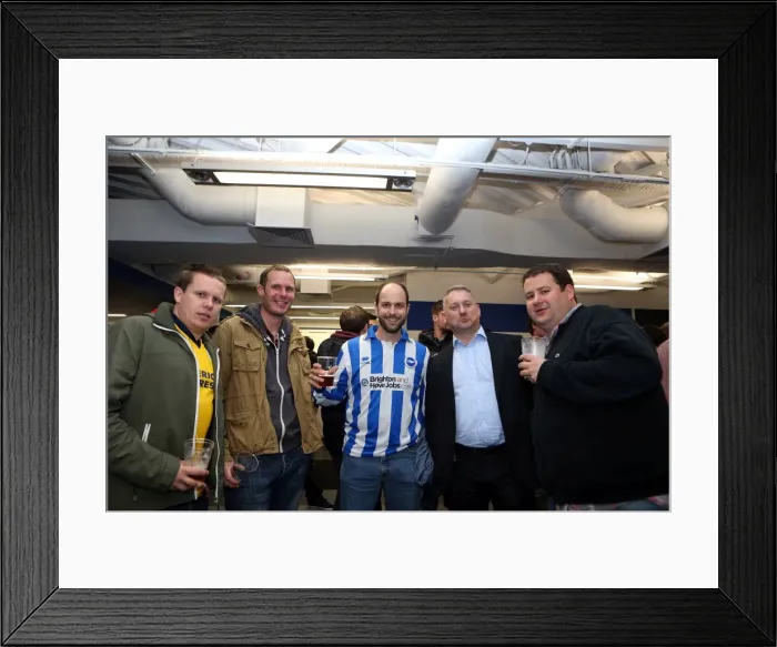 Framed Print : Brighton & Hove Albion vs. Derby County: 2013-14 Season Home Game (8 May)