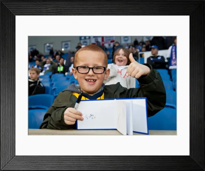 Framed Print : Brighton & Hove Albion vs. Derby County: 2013-14 Season Home Game (8 May) Framed Print : Brighton & Hove Albion vs. Derby County: 2013-14 Season Home Game (8 May)