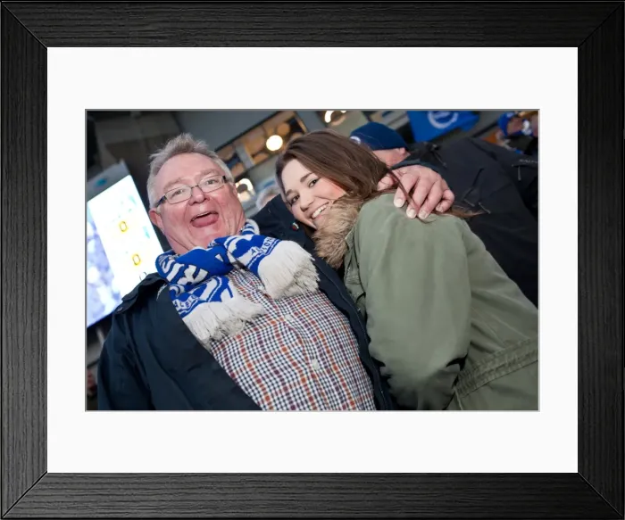 Framed Print : Brighton & Hove Albion vs. Derby County: 2013-14 Season Home Game (8 May) Framed Print : Brighton & Hove Albion vs. Derby County: 2013-14 Season Home Game (8 May)