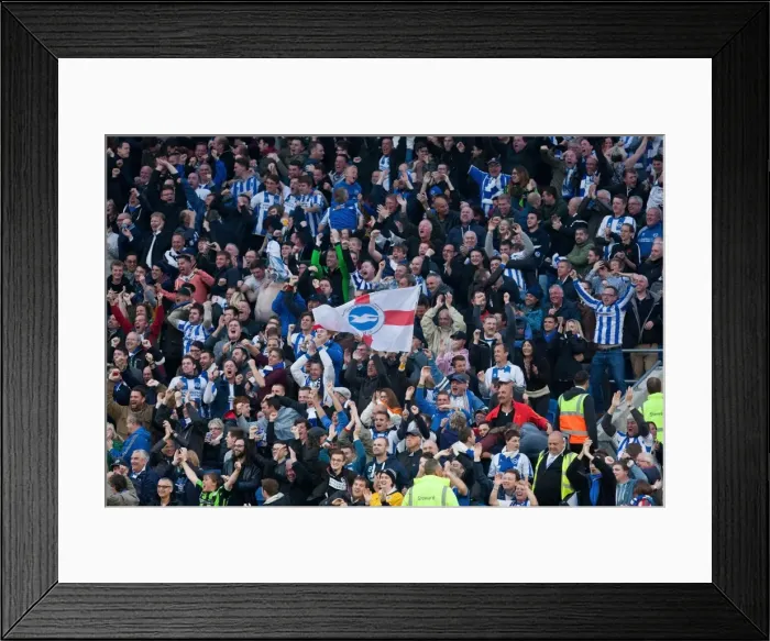 Framed Print : Brighton & Hove Albion vs. Derby County: 2013-14 Season Home Game (8 May)
