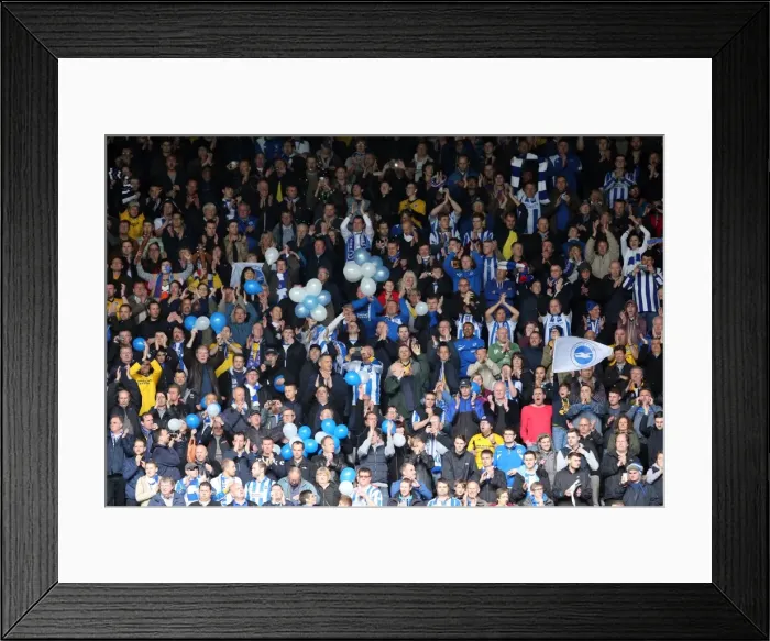 Framed Print : Brighton & Hove Albion vs Derby County: 2013-14 Season Away Game (11 May 2014) Framed Print : Brighton & Hove Albion vs Derby County: 2013-14 Season Away Game (11 May 2014)