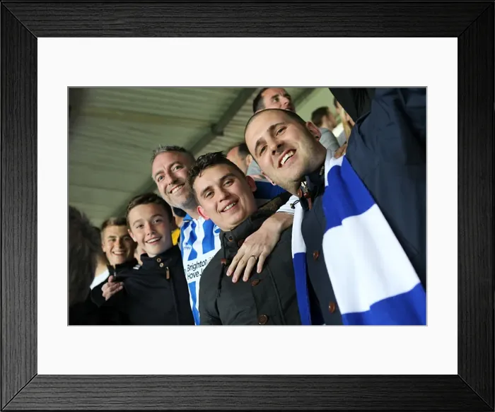 Framed Print : Brighton & Hove Albion vs. Derby County: 2013-14 Season Away Game (11 May 2014) Framed Print : Brighton & Hove Albion vs. Derby County: 2013-14 Season Away Game (11 May 2014)