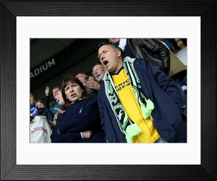 Framed Print : Brighton & Hove Albion vs. Derby County: 2013-14 Season Away Game (11 May 2014)