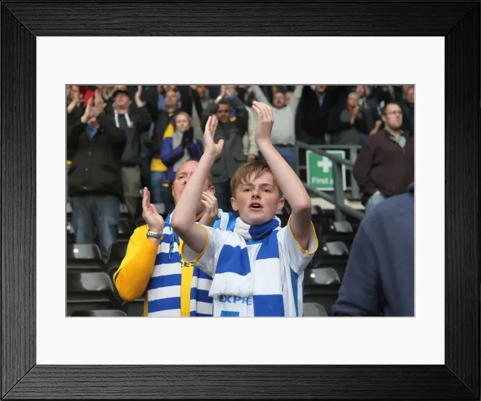 Framed Print : Brighton & Hove Albion vs. Derby County: 2013-14 Season Away Game (11 May 2014) Framed Print : Brighton & Hove Albion vs. Derby County: 2013-14 Season Away Game (11 May 2014)