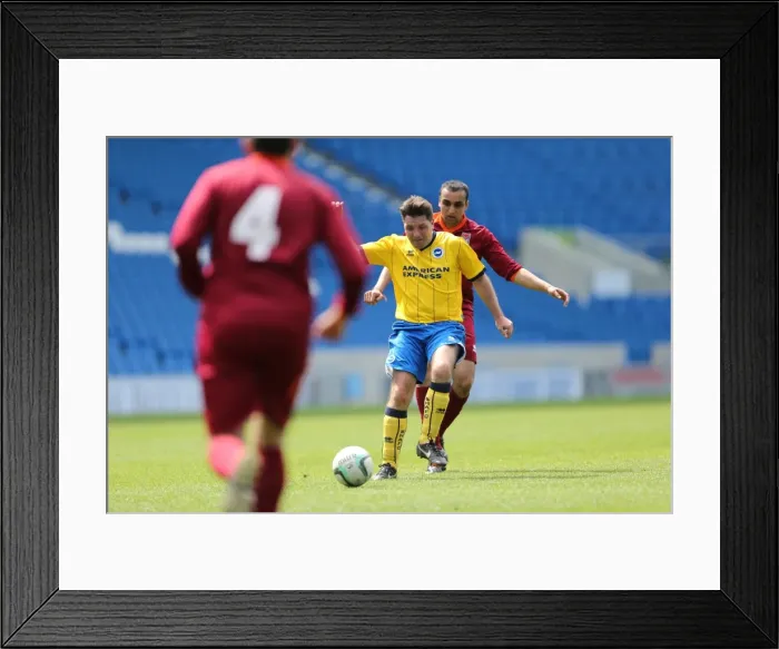 Framed Print : Brighton & Hove Albion's Opening Game of the 2014 Season: May 19th Framed Print : Brighton & Hove Albion's Opening Game of the 2014 Season: May 19th