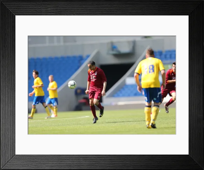 Framed Print : Brighton & Hove Albion's Opening Game: May 19, 2014 Framed Print : Brighton & Hove Albion's Opening Game: May 19, 2014