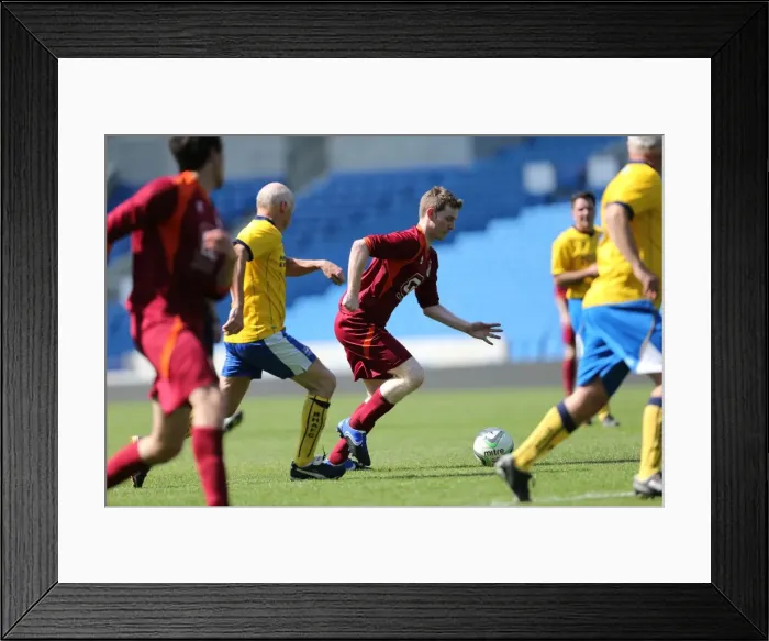 Framed Print : Brighton & Hove Albion's Opening Game of the Season: May 19, 2014 Framed Print : Brighton & Hove Albion's Opening Game of the Season: May 19, 2014