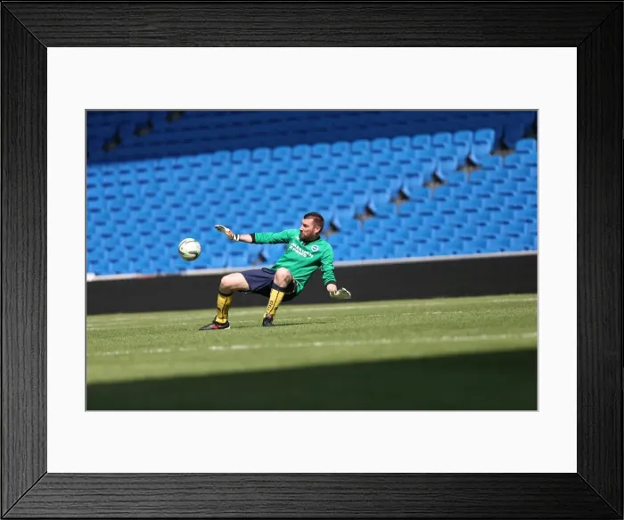 Framed Print : Brighton & Hove Albion's Opening Game of the Season: May 19, 2014 Framed Print : Brighton & Hove Albion's Opening Game of the Season: May 19, 2014
