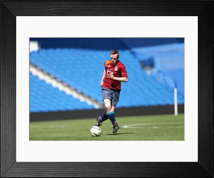 Framed Print : Brighton & Hove Albion: Game 1 - May 19, 2014