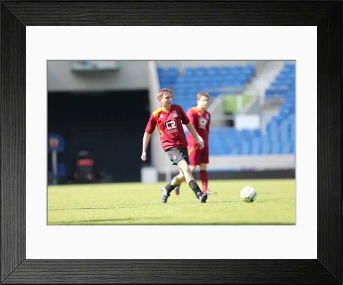 Framed Print : Brighton & Hove Albion's Opening Game of the Season: May 19, 2014 Framed Print : Brighton & Hove Albion's Opening Game of the Season: May 19, 2014