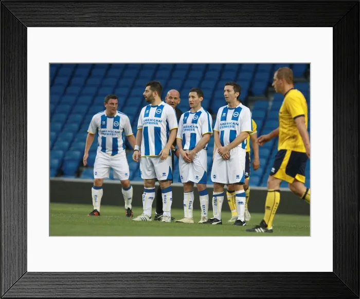 Framed Print : Brighton & Hove Albion in Action: Game 5 - May 21, 2014