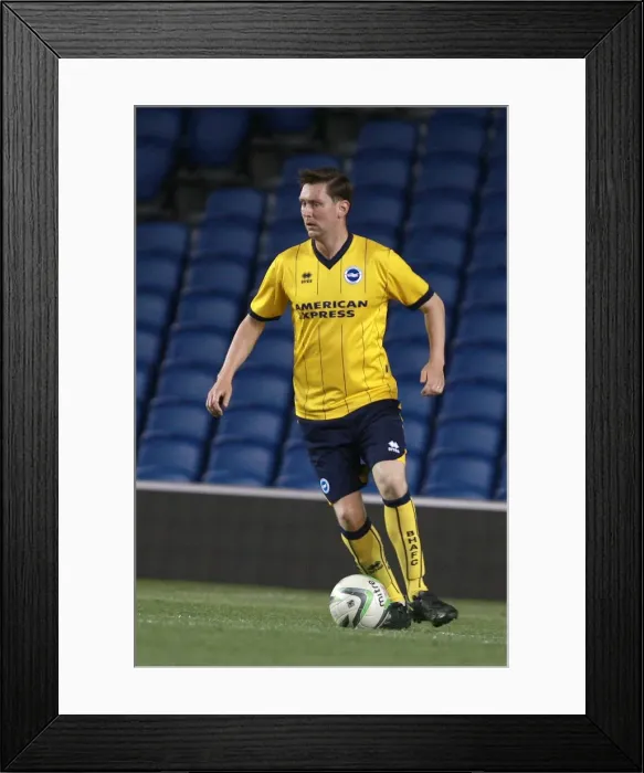 Framed Print : Brighton & Hove Albion: Game 5 - The Thrilling Pitch Battle (21st May 2014)