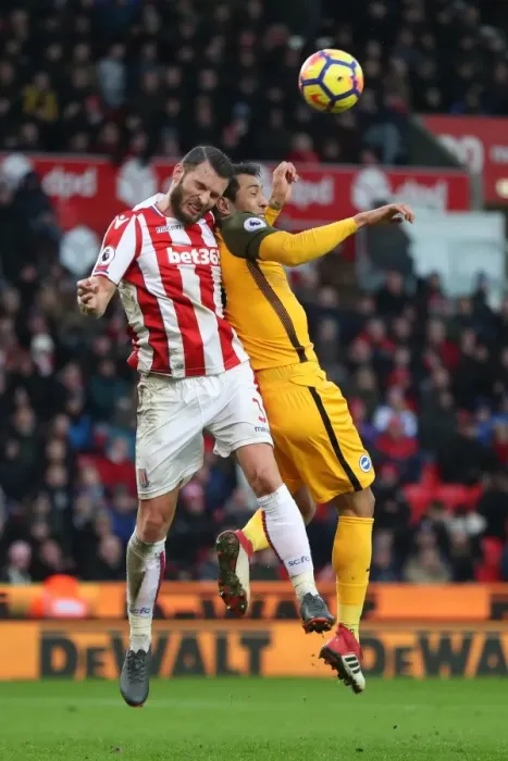 Framed Print : 10FEB18: Premier League Battle - Stoke City vs. Brighton and Hove Albion at The Bet365 Stadium Framed Print : 10FEB18: Premier League Battle - Stoke City vs. Brighton and Hove Albion at The Bet365 Stadium