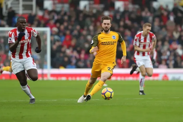 Framed Print : 10FEB18: Premier League Showdown - Stoke City vs. Brighton and Hove Albion at The Bet365 Stadium Framed Print : 10FEB18: Premier League Showdown - Stoke City vs. Brighton and Hove Albion at The Bet365 Stadium