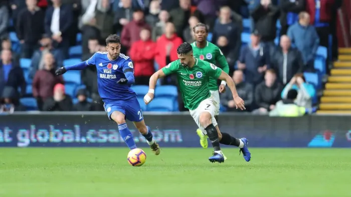 Framed Print : 10NOV18: Premier League Battle - Cardiff City vs. Brighton and Hove Albion at Cardiff City Stadium Framed Print : 10NOV18: Premier League Battle - Cardiff City vs. Brighton and Hove Albion at Cardiff City Stadium