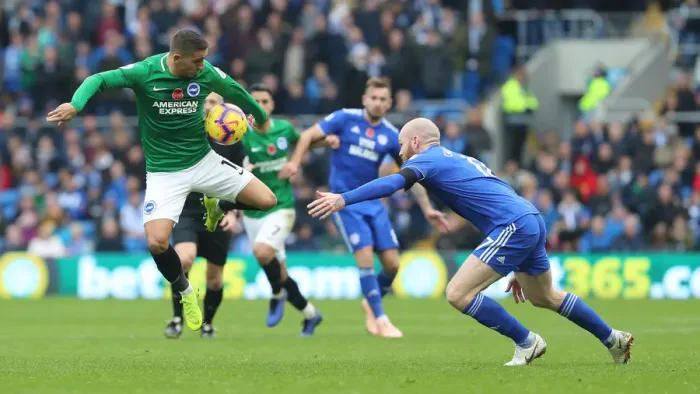 Framed Print : 10NOV18: Premier League Showdown - Cardiff City vs. Brighton and Hove Albion at Cardiff City Stadium Framed Print : 10NOV18: Premier League Showdown - Cardiff City vs. Brighton and Hove Albion at Cardiff City Stadium