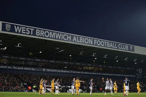 13Jan18: West Bromwich Albion vs. Brighton and Hove Albion - Premier League Clash at The Hawthorns