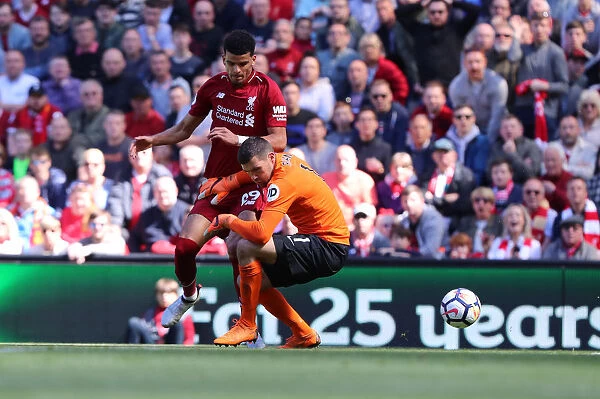13MAY18: Liverpool vs. Brighton & Hove Albion - Premier League Battle at Anfield