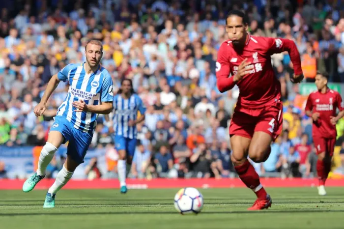 Framed Print : 13MAY18: Premier League Showdown - Liverpool vs. Brighton & Hove Albion at Anfield Framed Print : 13MAY18: Premier League Showdown - Liverpool vs. Brighton & Hove Albion at Anfield