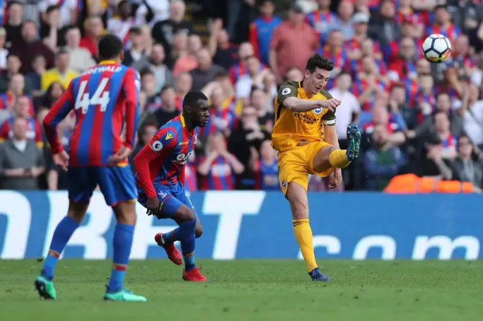 Framed Print : 14APR18: Premier League Battle - Crystal Palace vs. Brighton & Hove Albion at Selhurst Park Framed Print : 14APR18: Premier League Battle - Crystal Palace vs. Brighton & Hove Albion at Selhurst Park