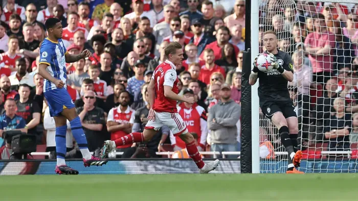Framed Print : 14MAY23: Premier League Showdown - Arsenal vs. Brighton & Hove Albion at Emirates Stadium Framed Print : 14MAY23: Premier League Showdown - Arsenal vs. Brighton & Hove Albion at Emirates Stadium