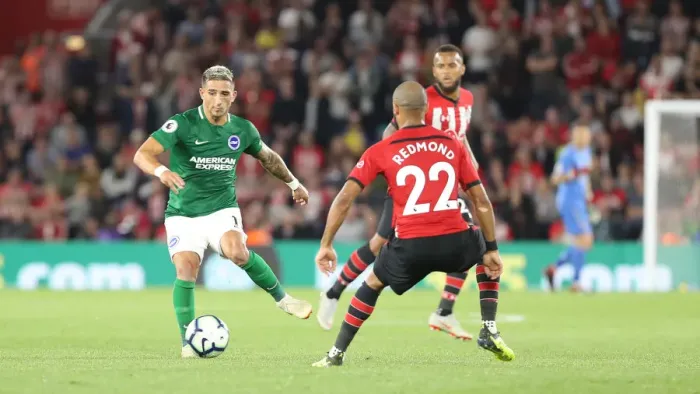 Framed Print : 17SEP18: Premier League Showdown - Southampton vs. Brighton & Hove Albion at St. Mary's Stadium Framed Print : 17SEP18: Premier League Showdown - Southampton vs. Brighton & Hove Albion at St. Mary's Stadium