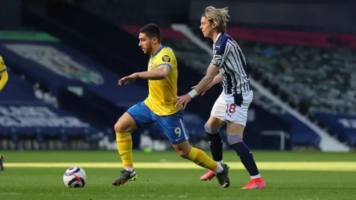 Framed Print : 2020-21 Premier League: West Bromwich Albion vs. Brighton and Hove Albion - Intense Action Framed Print : 2020-21 Premier League: West Bromwich Albion vs. Brighton and Hove Albion - Intense Action