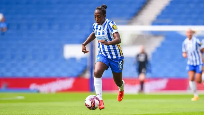 Framed Print : 2021 / 22 WSL: Brighton & Hove Albion Women vs. West Ham United Women Clash at American Express Community Stadium Framed Print : 2021 / 22 WSL: Brighton & Hove Albion Women vs. West Ham United Women Clash at American Express Community Stadium