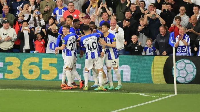 Framed Print : 2022-23 Premier League: Showdown at American Express Community Stadium - Brighton & Hove Albion vs Manchester City (24MAY23) Framed Print : 2022-23 Premier League: Showdown at American Express Community Stadium - Brighton & Hove Albion vs Manchester City (24MAY23)