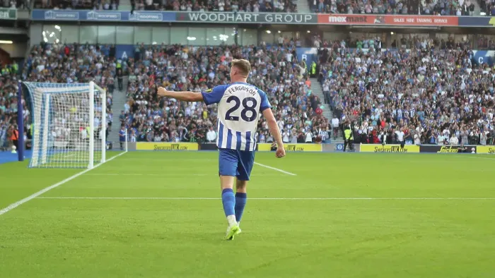 Framed Print : 2023 / 24 Premier League: Brighton & Hove Albion vs. Newcastle United - Clash at American Express Stadium Framed Print : 2023 / 24 Premier League: Brighton & Hove Albion vs. Newcastle United - Clash at American Express Stadium