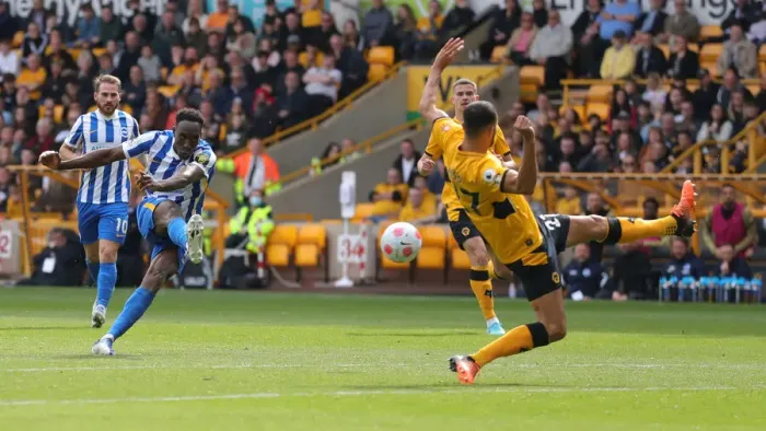 Framed Print : 30APR22: Wolves vs. Brighton - Intense Premier League Clash at Molineux Stadium Framed Print : 30APR22: Wolves vs. Brighton - Intense Premier League Clash at Molineux Stadium