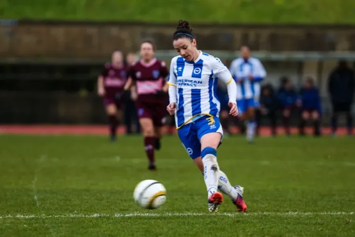 Framed Print : Action-Packed: Brighton & Hove Albion Women vs. Portsmouth (2013-14 Season) Framed Print : Action-Packed: Brighton & Hove Albion Women vs. Portsmouth (2013-14 Season)
