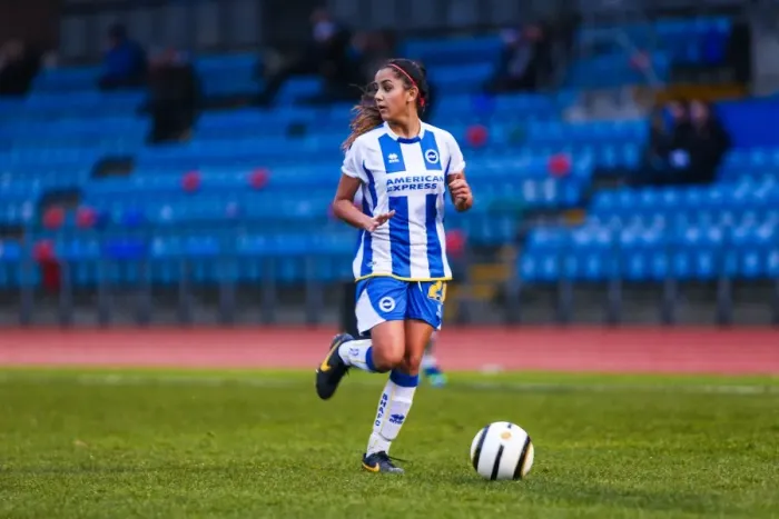 Framed Print : Action-Packed: Brighton & Hove Albion Women vs. Portsmouth (2013-14 Season) Framed Print : Action-Packed: Brighton & Hove Albion Women vs. Portsmouth (2013-14 Season)